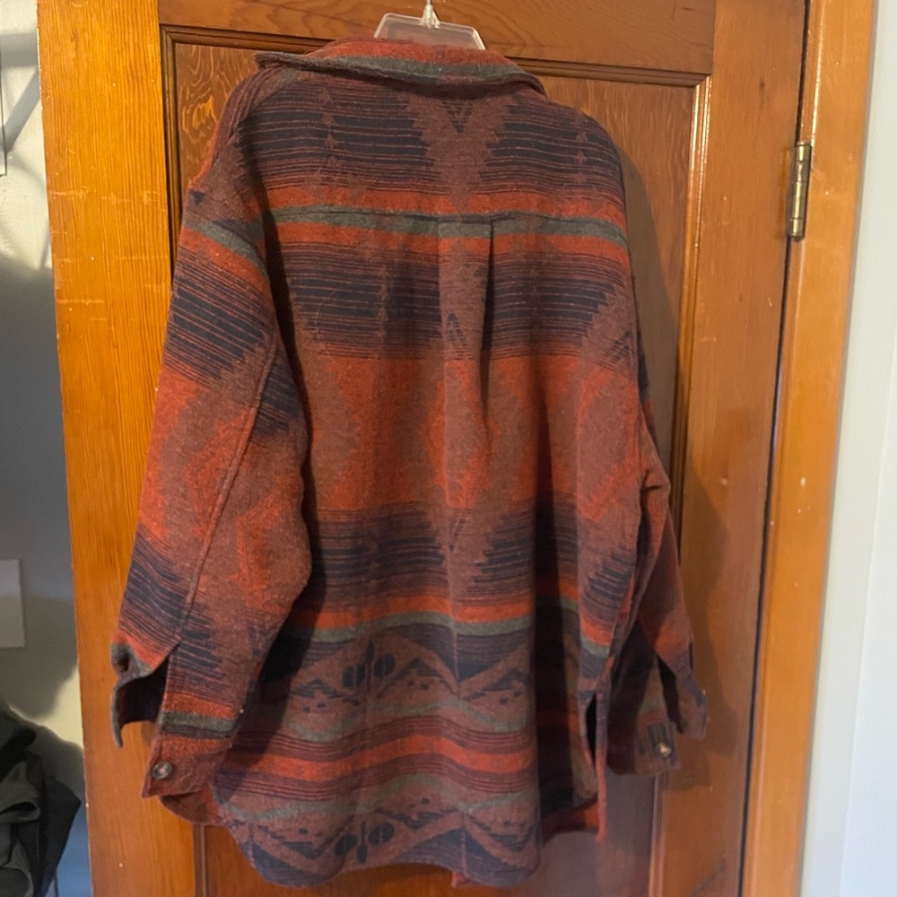 Blue B Aztec shacket - Picture 2 of 3